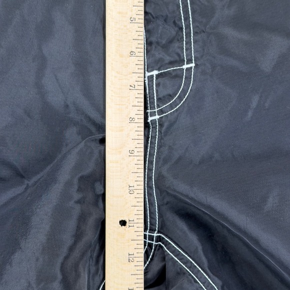 Kanvas by Katin Heritage Collection Mens Black Board Shorts Surf Trunks Size 36 - Picture 5 of 10